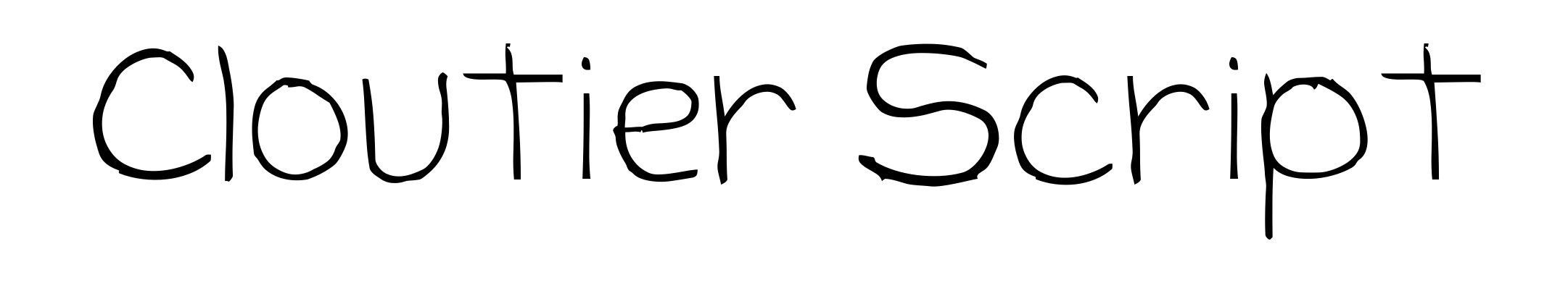 Cloutier Script