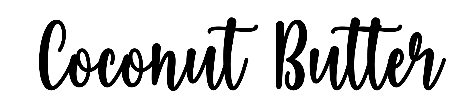 Coconut Butter