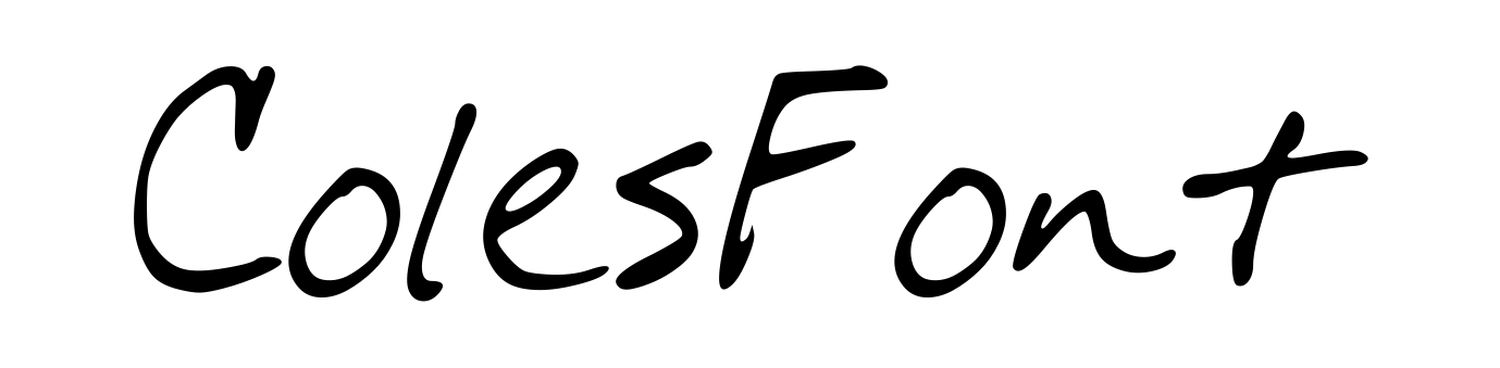 ColesFont