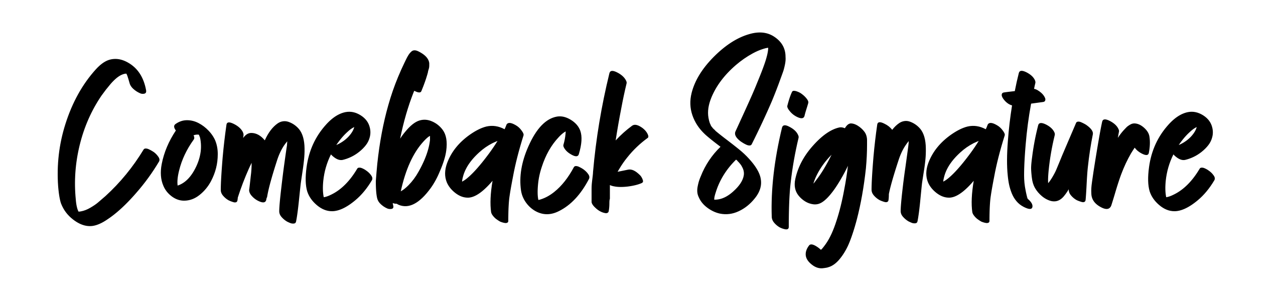 Comeback Signature