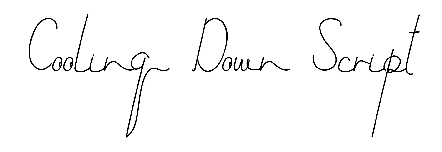 Cooling Down Script