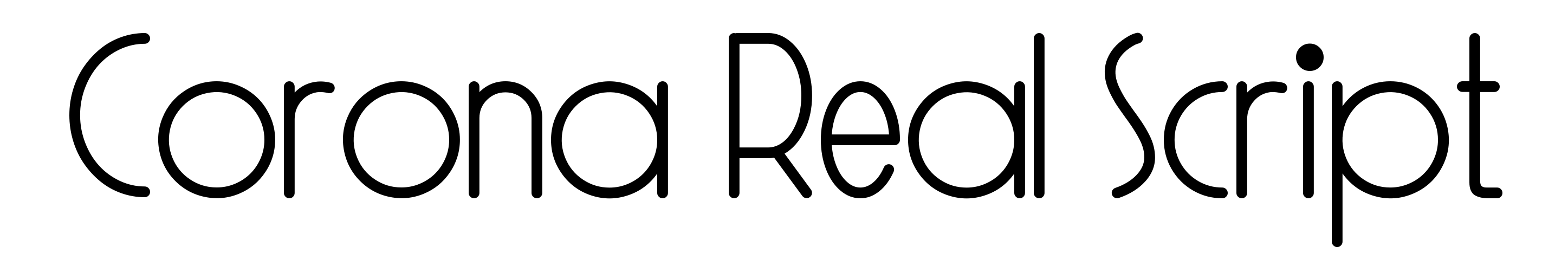 Corona Real Script
