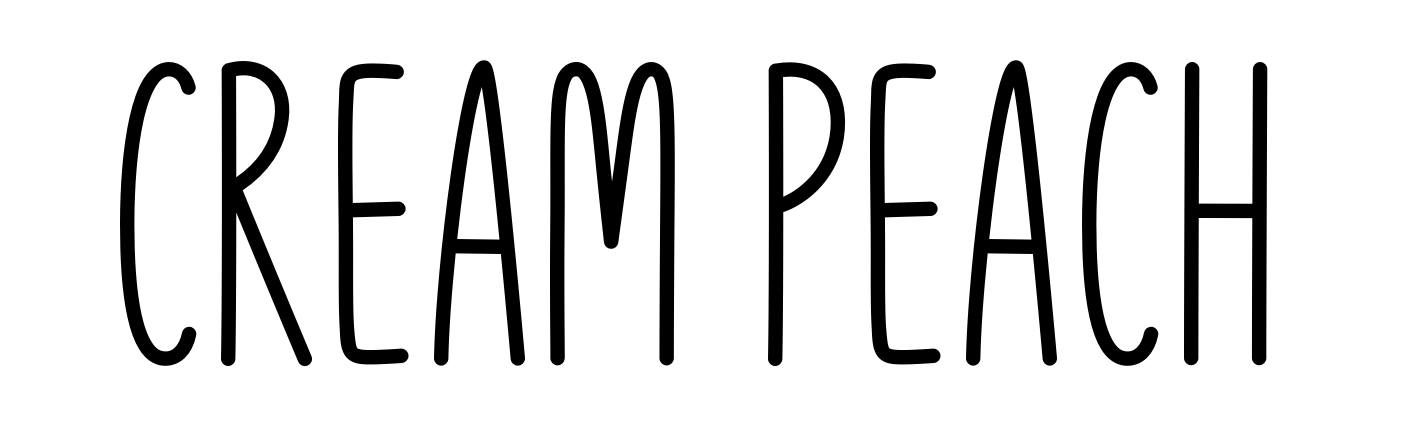Cream Peach