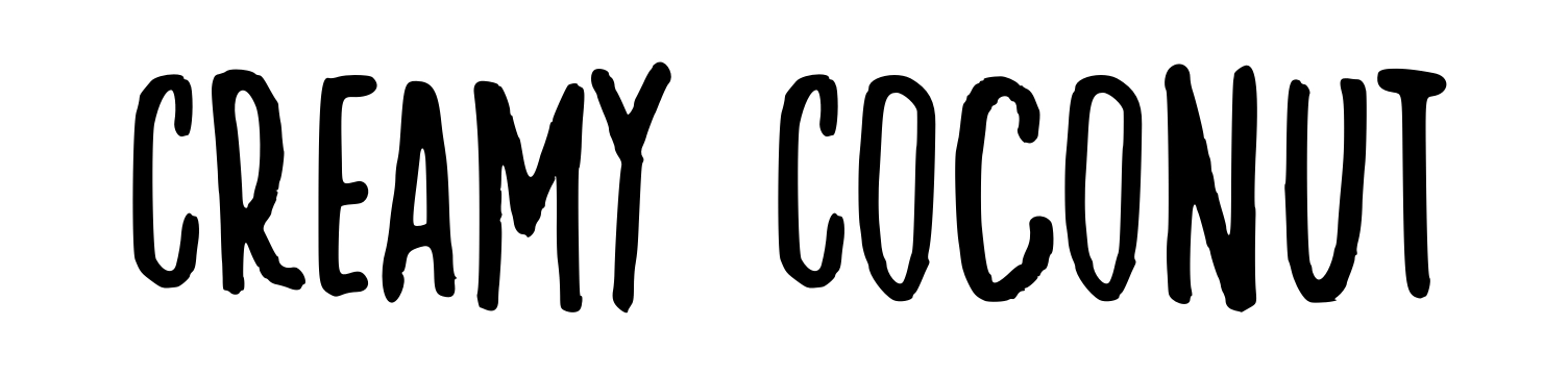Creamy Coconut