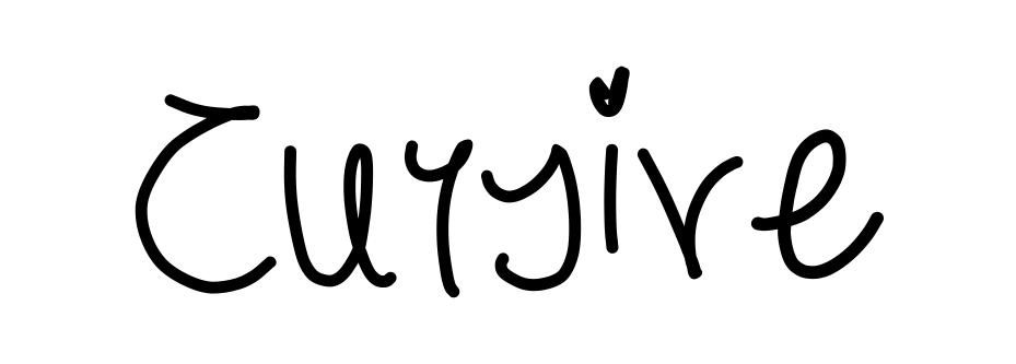 Cursive
