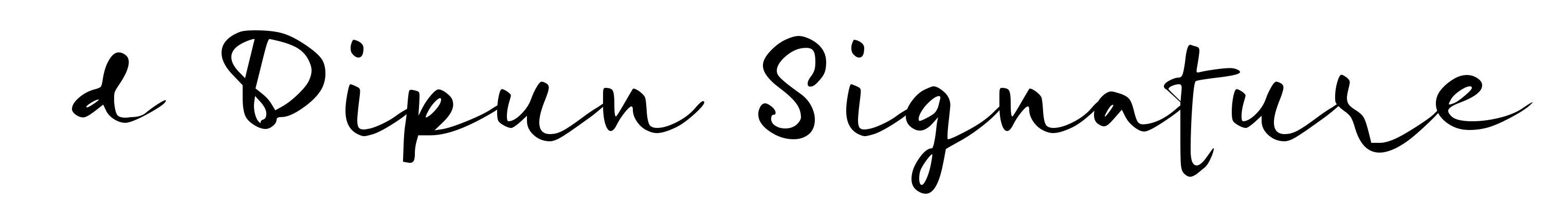 d Dipun Signature