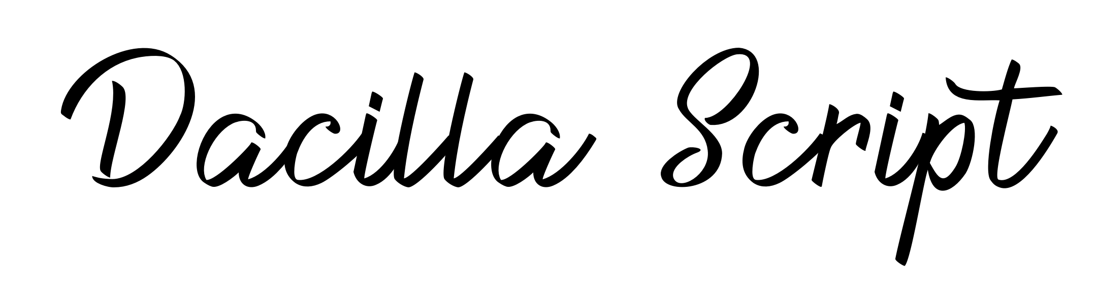Dacilla Script