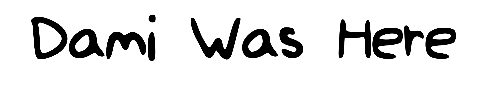Dami Was Here