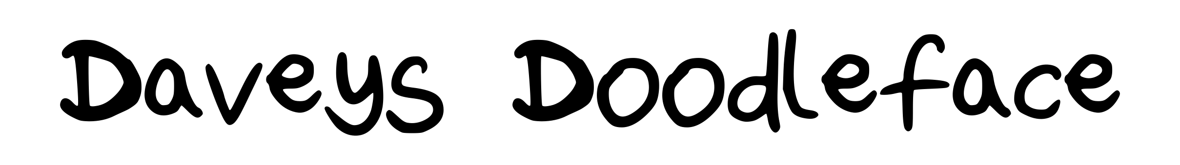 Daveys Doodleface