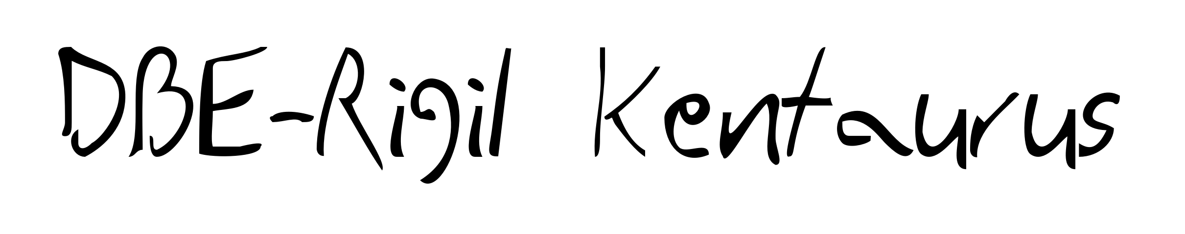 DBE-Rigil Kentaurus