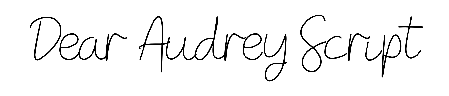 Dear Audrey Script
