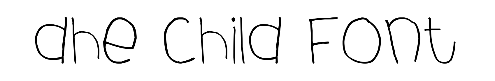 Dhe Child Font