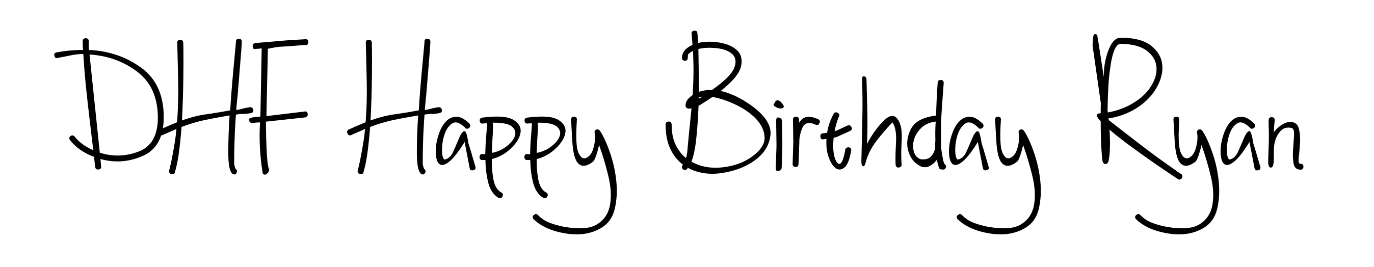 DHF Happy Birthday Ryan