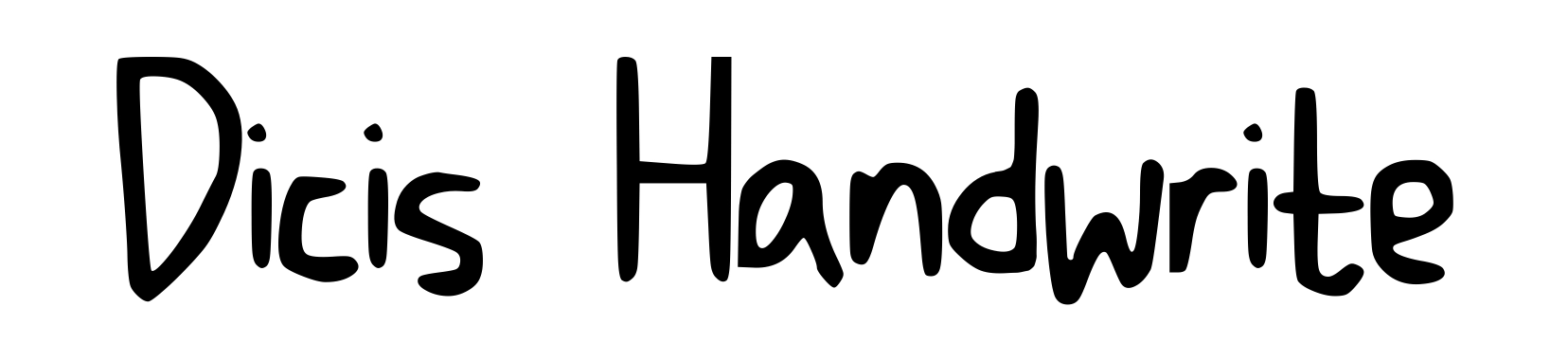 Dicis Handwrite