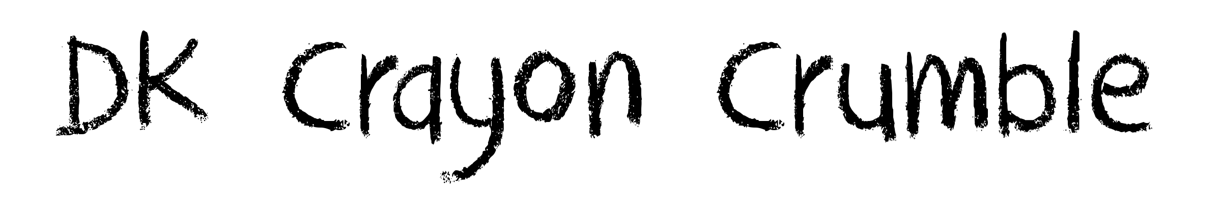 DK Crayon Crumble