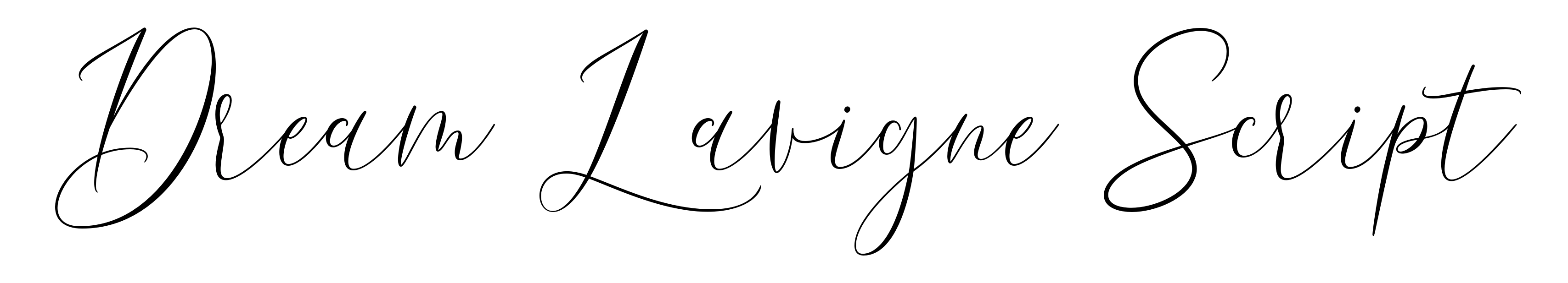 Dream Lavigne Script
