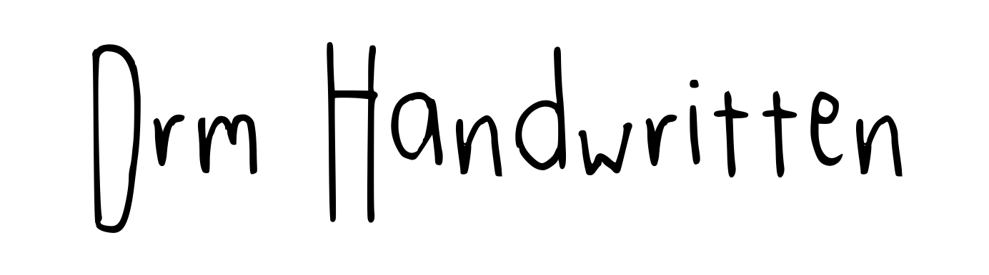 Drm Handwritten