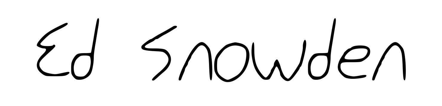 Ed Snowden