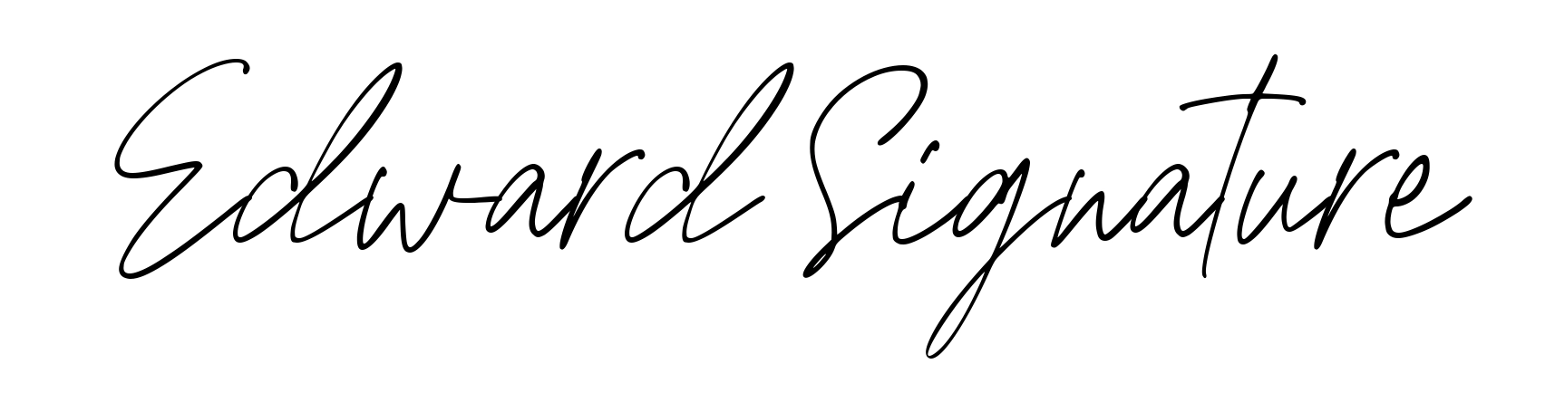 Edward Signature
