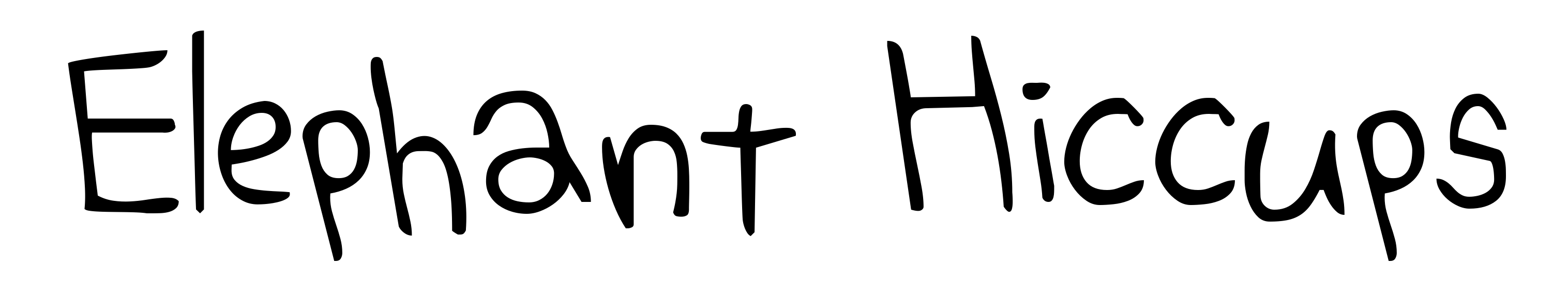 Elephant Hiccups