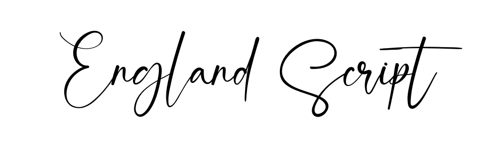 England Script
