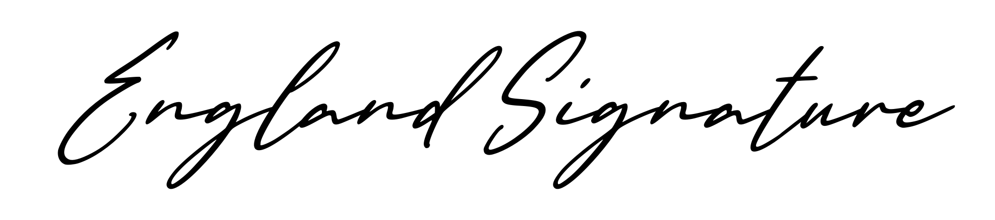 England Signature
