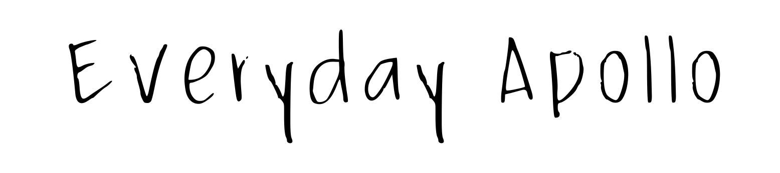 Everyday Apollo
