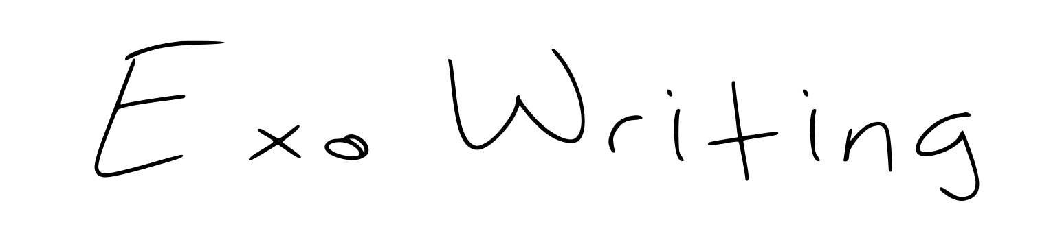 Exo Writing