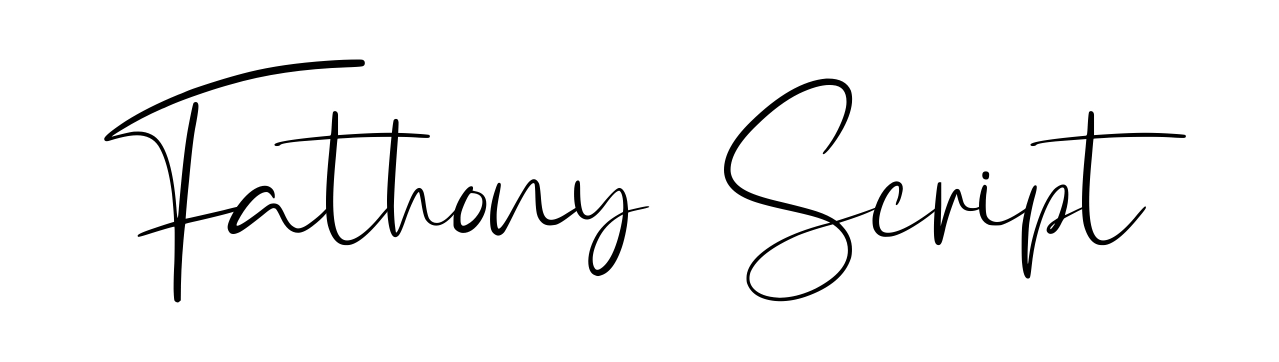 Fathony Script