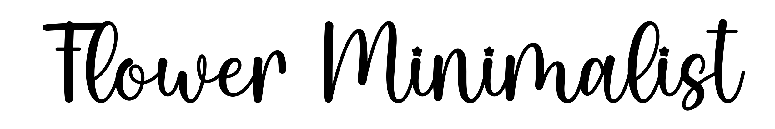 Flower Minimalist