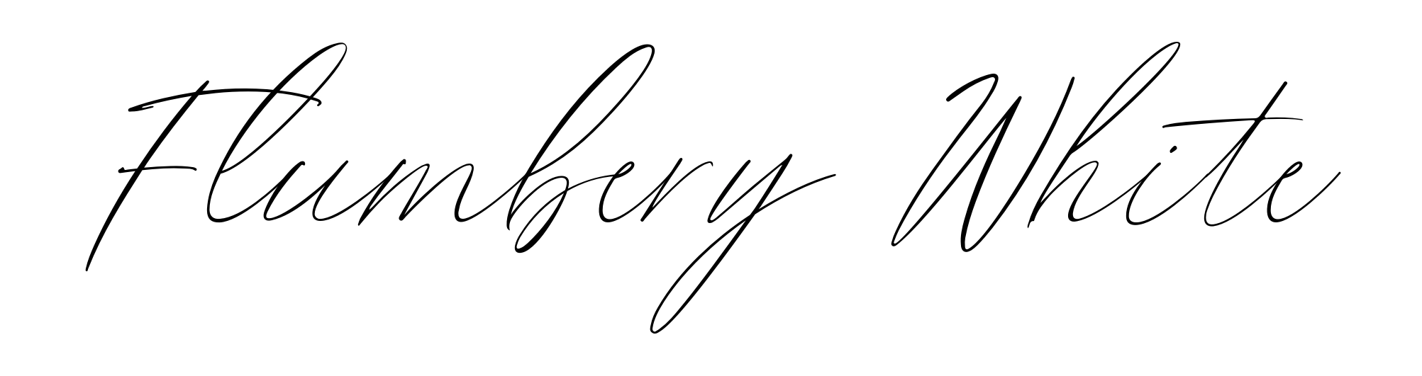 Flumbery White