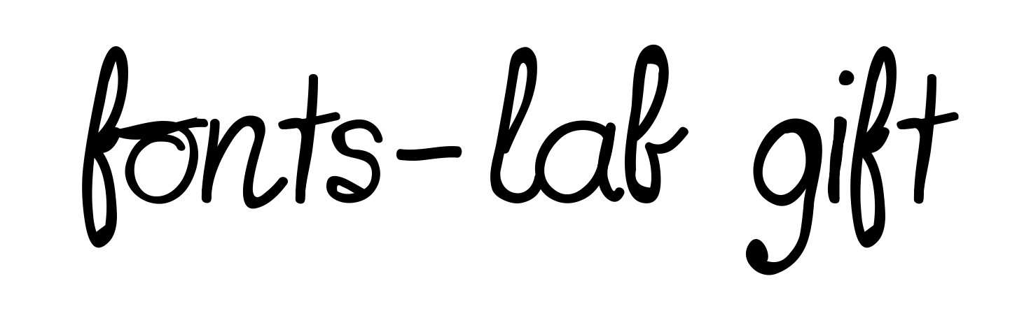 Fonts-lab Gift