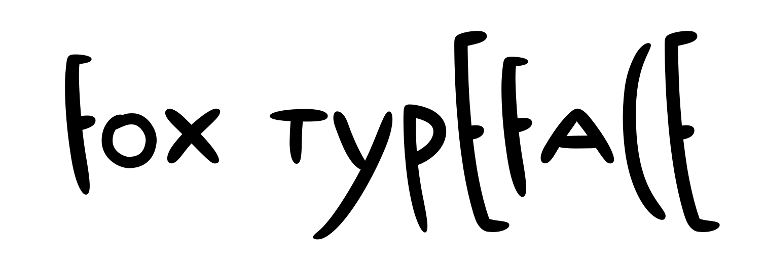 Fox Typeface