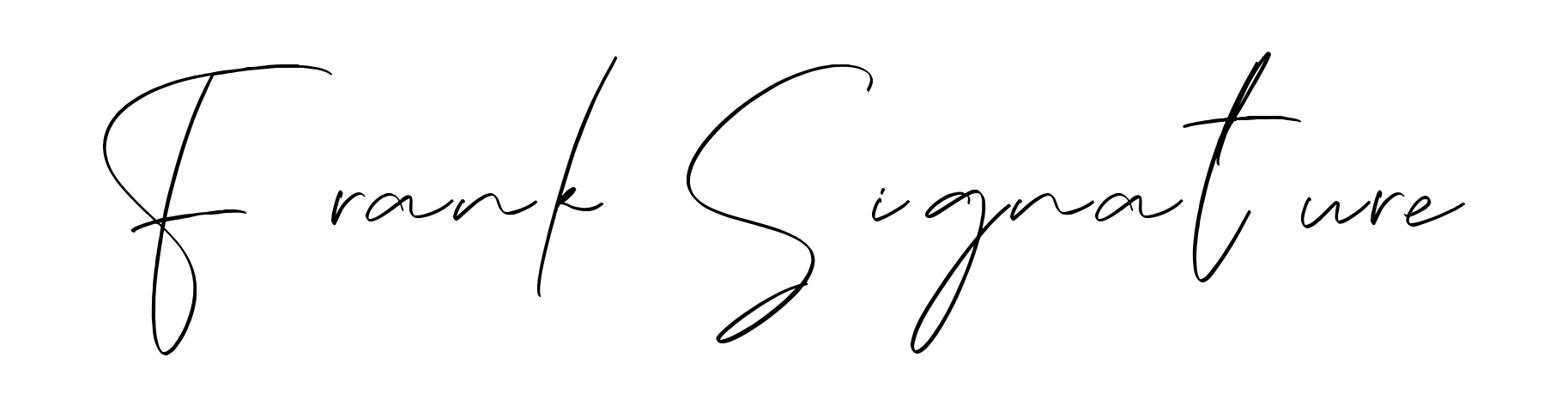 Frank Signature