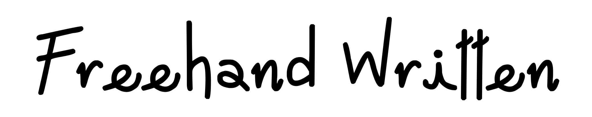 Freehand Written