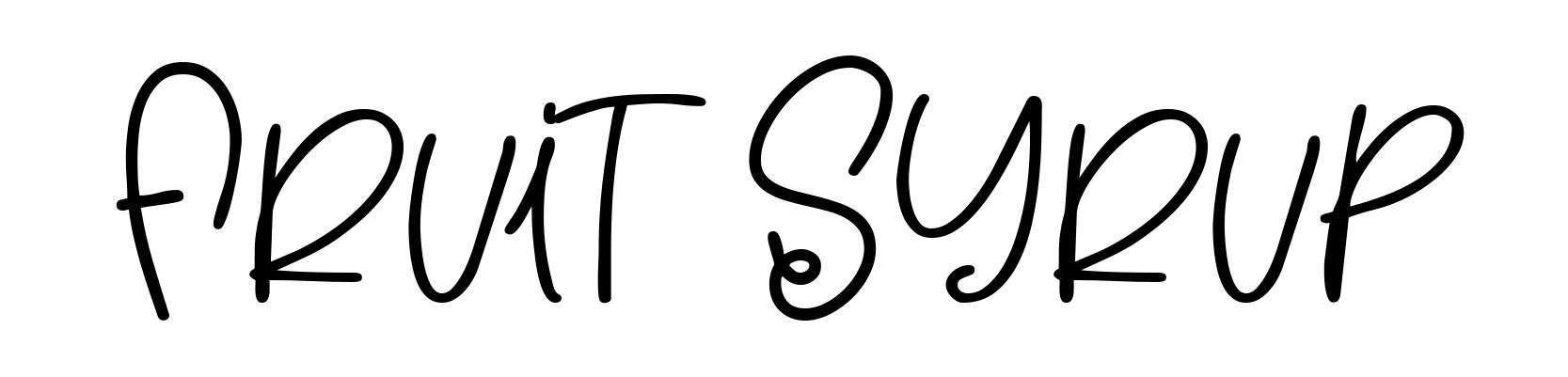 Fruit Syrup