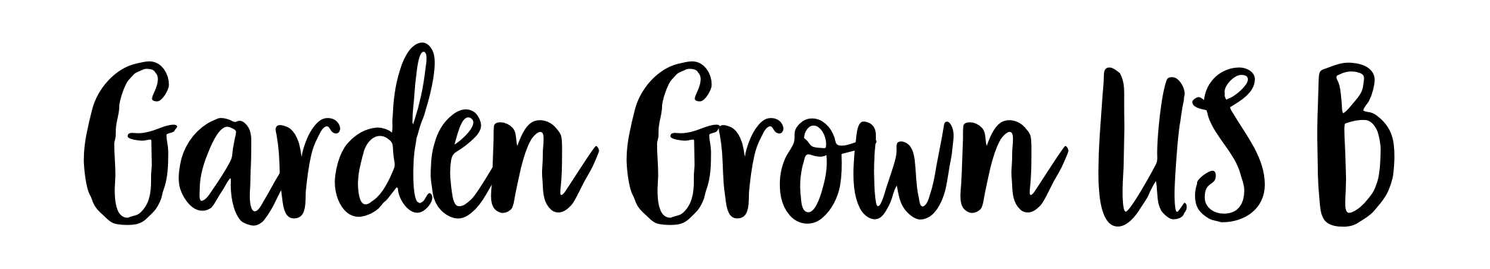 Garden Grown US B