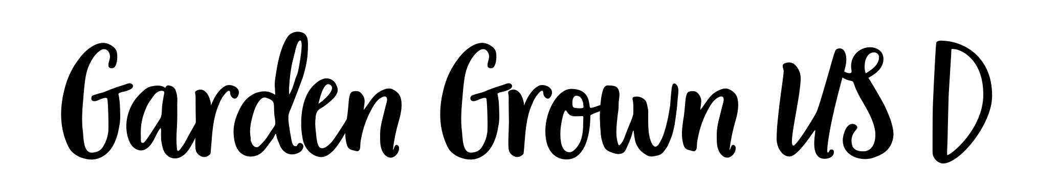 Garden Grown US D