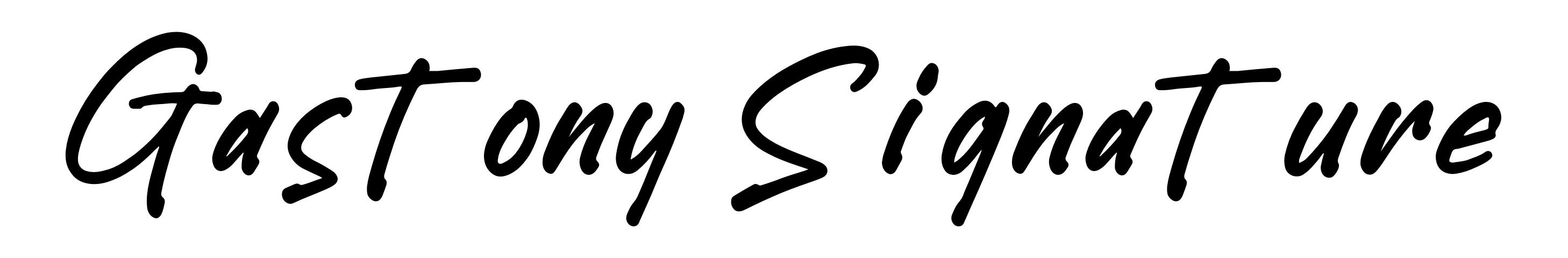 Gastony Signature