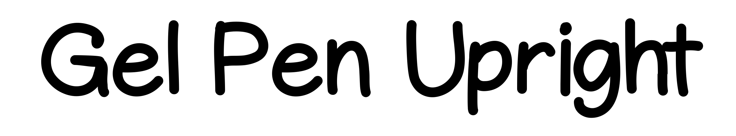 Gel Pen Upright