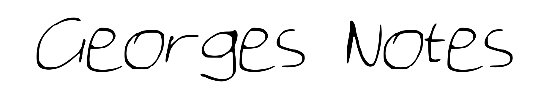 Georges Notes