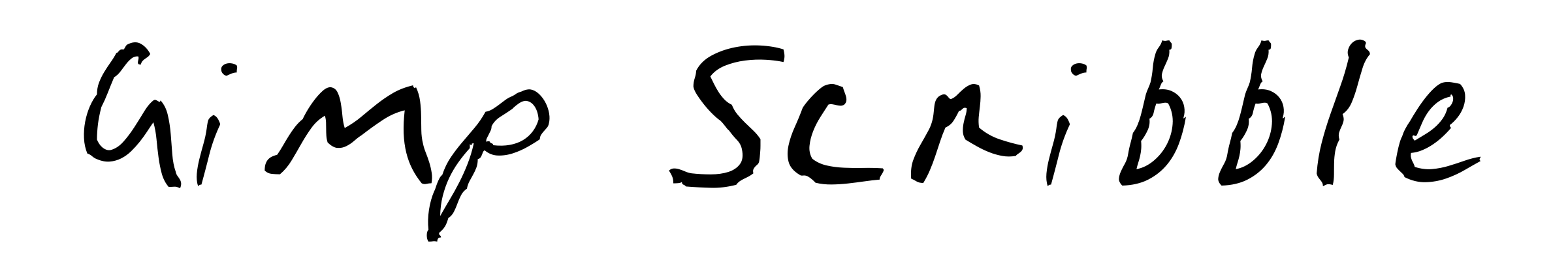 Gimp Scribble