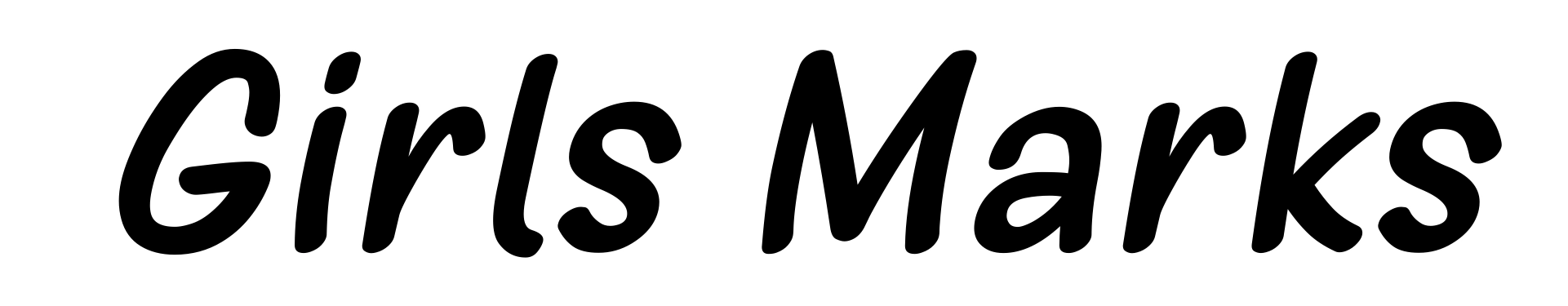 Girls Marks