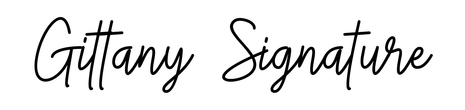Gittany Signature