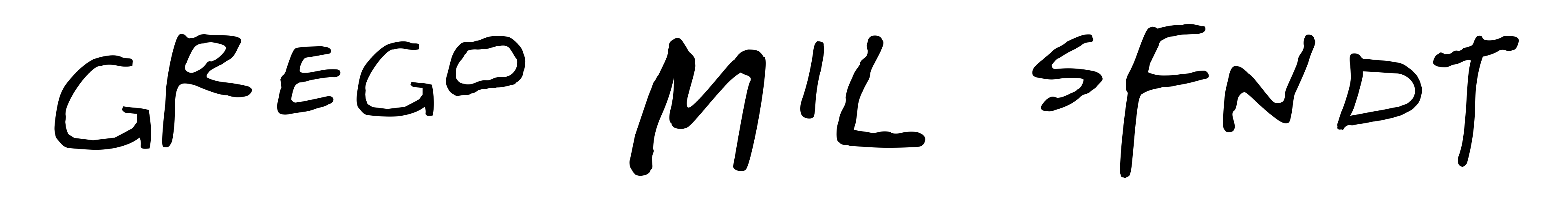 Gregor Miller's Friends Font