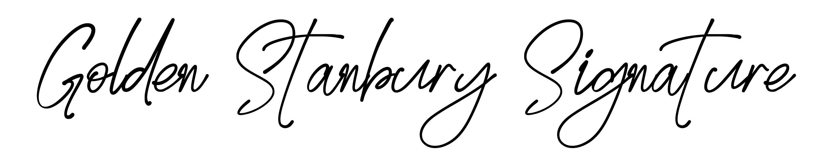 Golden Stanbury Signature