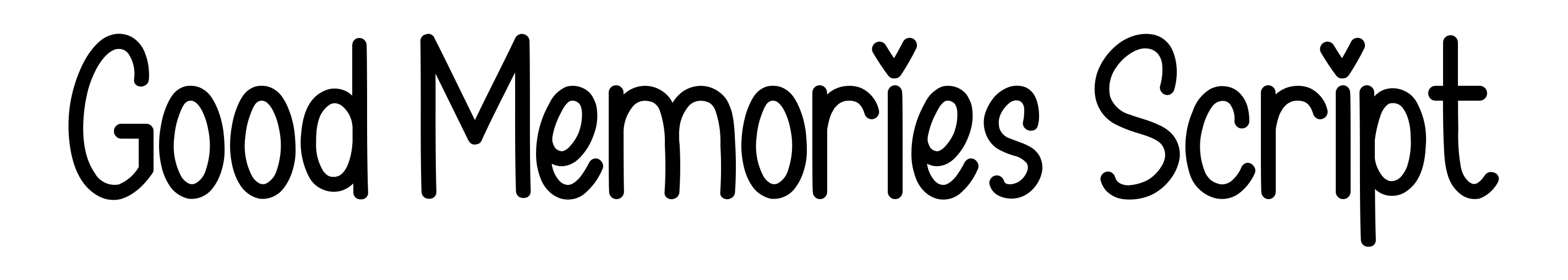 Good Memories Script