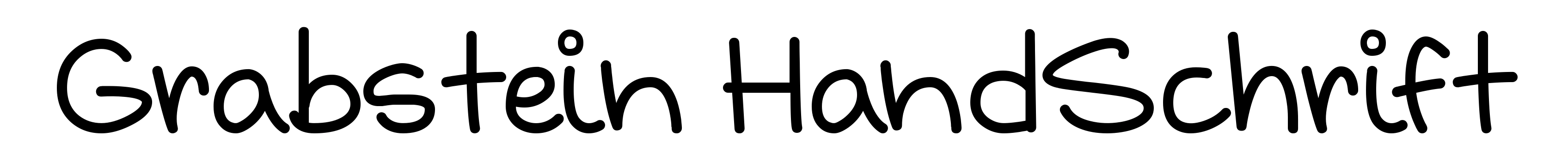 Grabstein HandSchrift