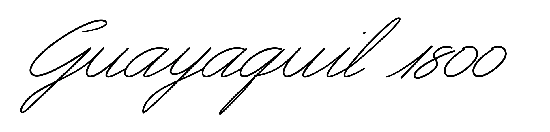 Guayaquil 1800