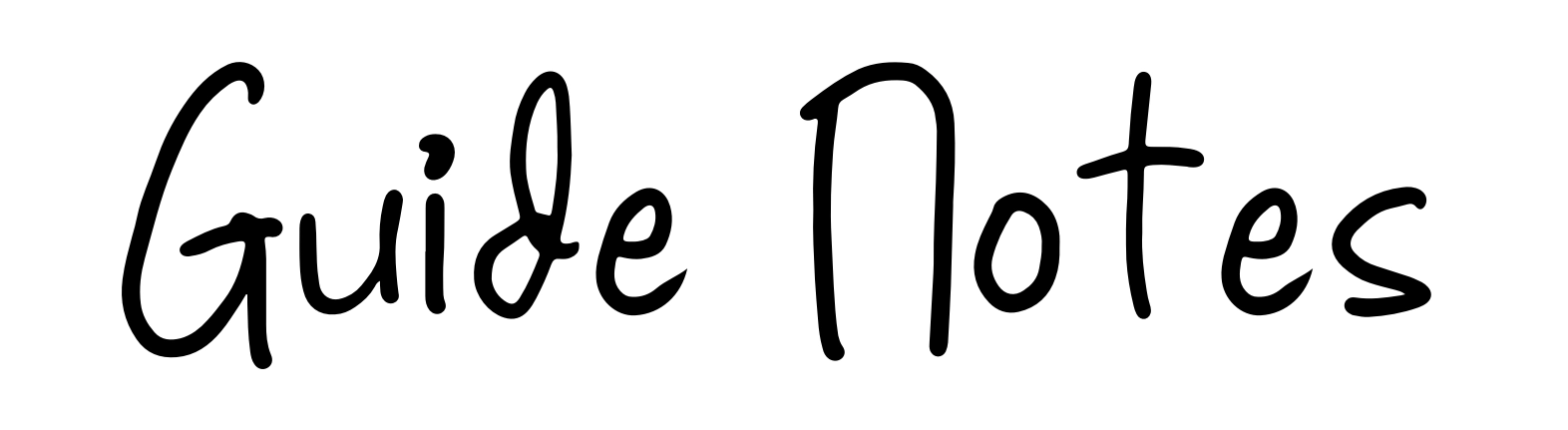 Guide Notes